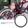 20x1.50?1.75 Cykelinnerslangar 20 tum Butylgummi Innerslang för Vikcykel Cyklar