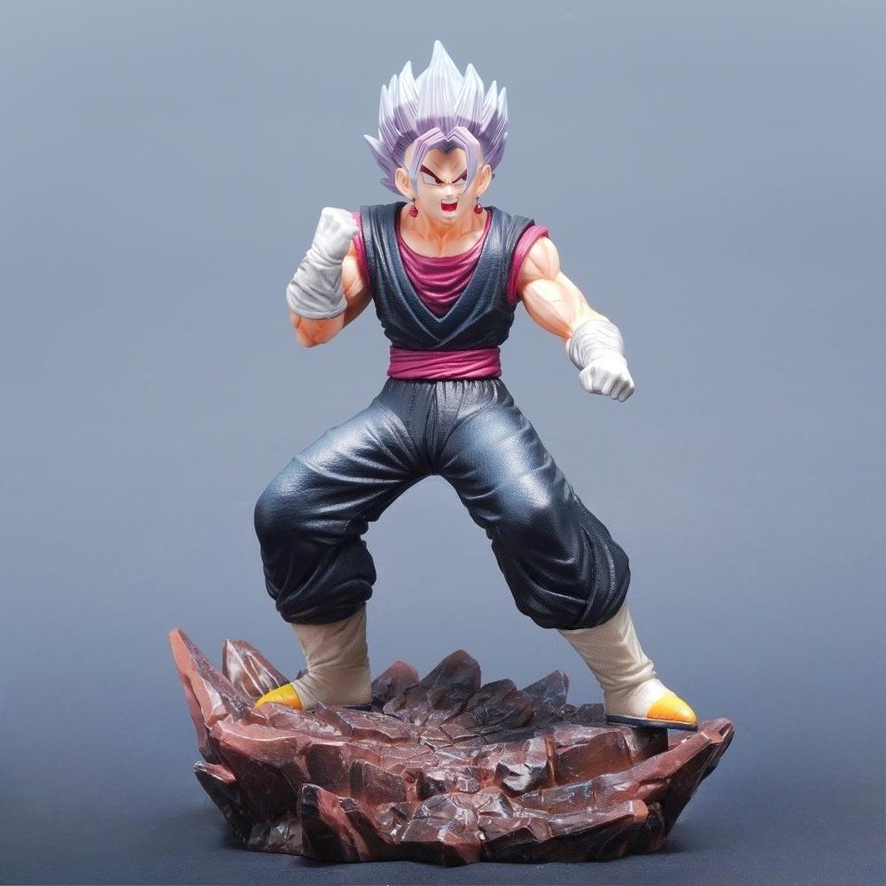 27cm/10.63in Anime Dragon Ball Figure Vegetto Action Figures Pvc Statue Desktop Ornamen Collection Model Toys Gifts Round Sensory Compression Bouncy
