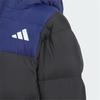 adidas Cotton Jacket Sports Hooded Zipper Color Block Short Sleeve Kids Jackets KB5124