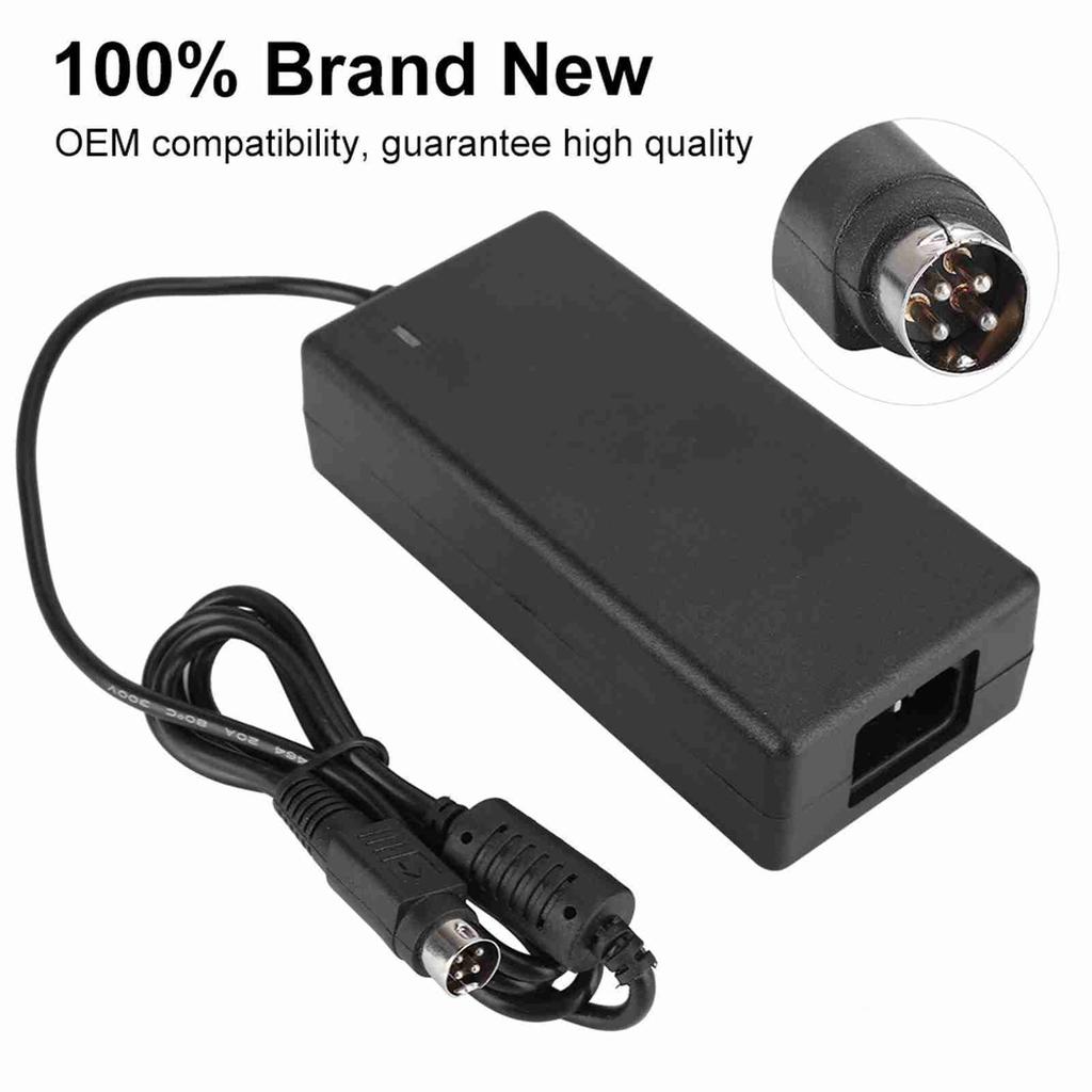 12V 5A Power Supply Adapter, 60W 4 Pin Laptop Notebook Charging Adapter