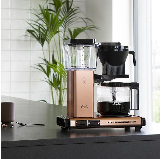 Кофеварка Technivorm Moccamaster KBG Select медный (53971)