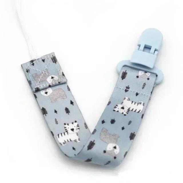 1PC New Baby Stroller Accessories Anti-Drop Hanger Belt Holder Toys Stroller Strap Fixed Print Pacifier Chain for Child