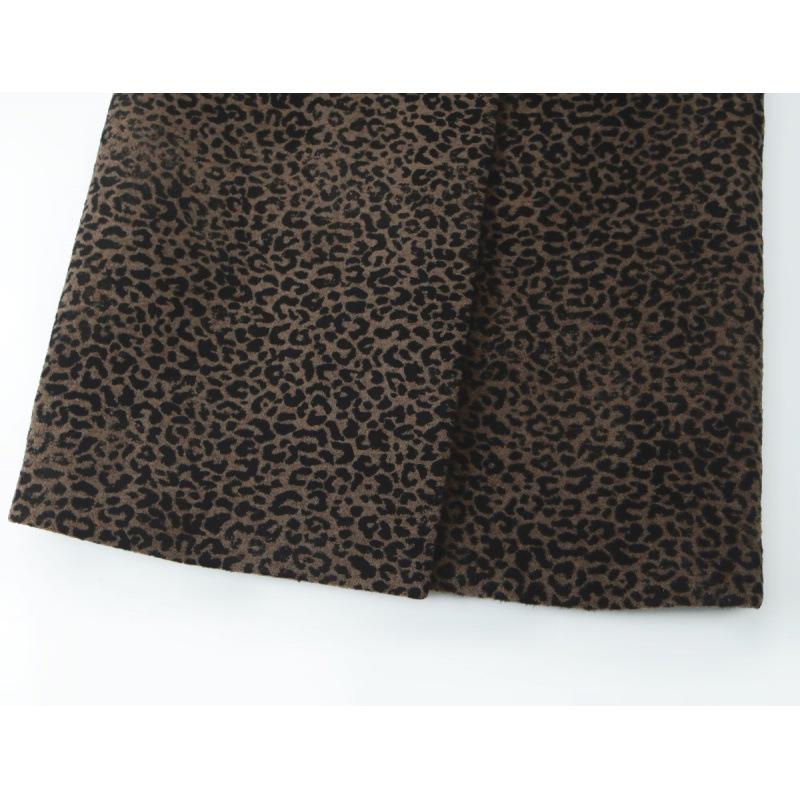 European & American Style Autumn Women's Leopard Print Coat Jacket 8340701