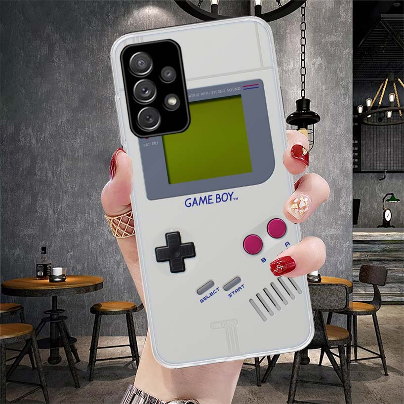 

Чехол для игрового телефона Gameboy Boy для Samsung Galaxy A51 A52 A71 A72 A42 A32 A22 A02S A12 5G A21S A31 A41 M12 M21 M31S, чехол Samsung A41