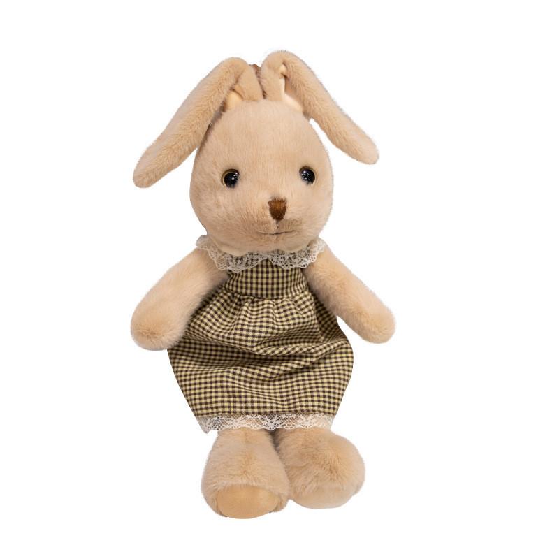 Doll Easter Rabbit Plush Toy Long Ears Wearing Skirt Little Rabbit Doll Gift