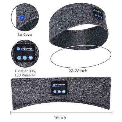 Admisitr Bluetooth Musik Schlaf Augenmaske Stirnband Bluetooth Sport Stirnband Anruf Stirnband Yoga Stirnband Bluetooth Stirnband