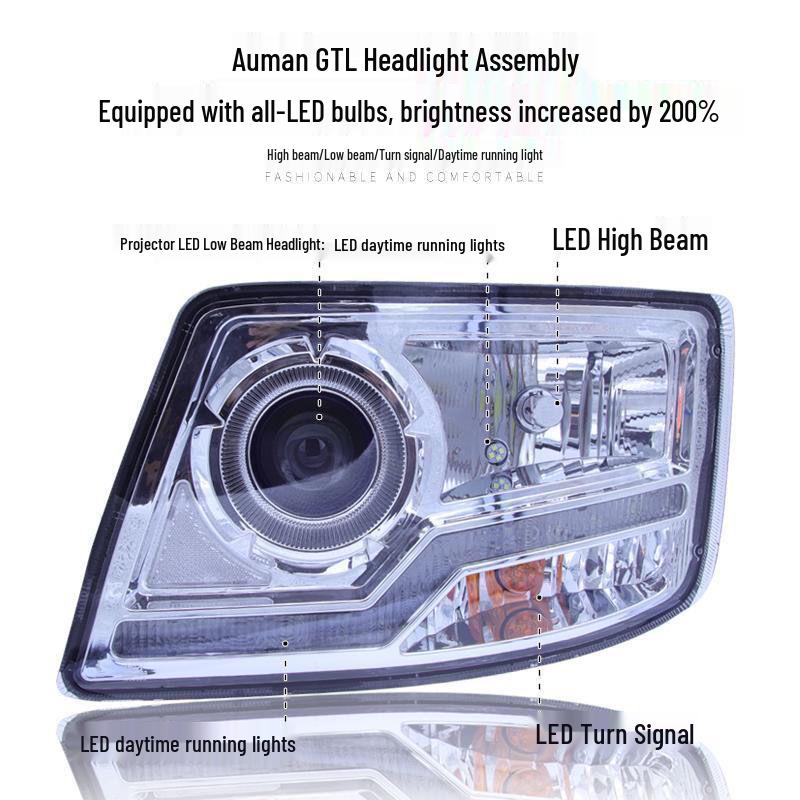 Foton Auman GTL Ultra Bright LED Headlight for Daimler 6 & 9 Series