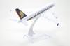 TANG DYNASTY 16cm Singapore Airlines Airbus A380 Alloy Airplane Model Toy 1/400