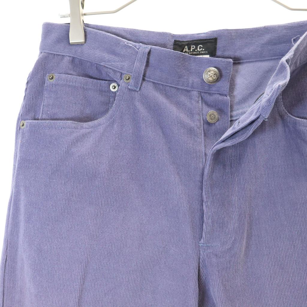 A.P.C. Made In France Corduroy Tailored Jacket Setup S/32 Button Fly Men's Used