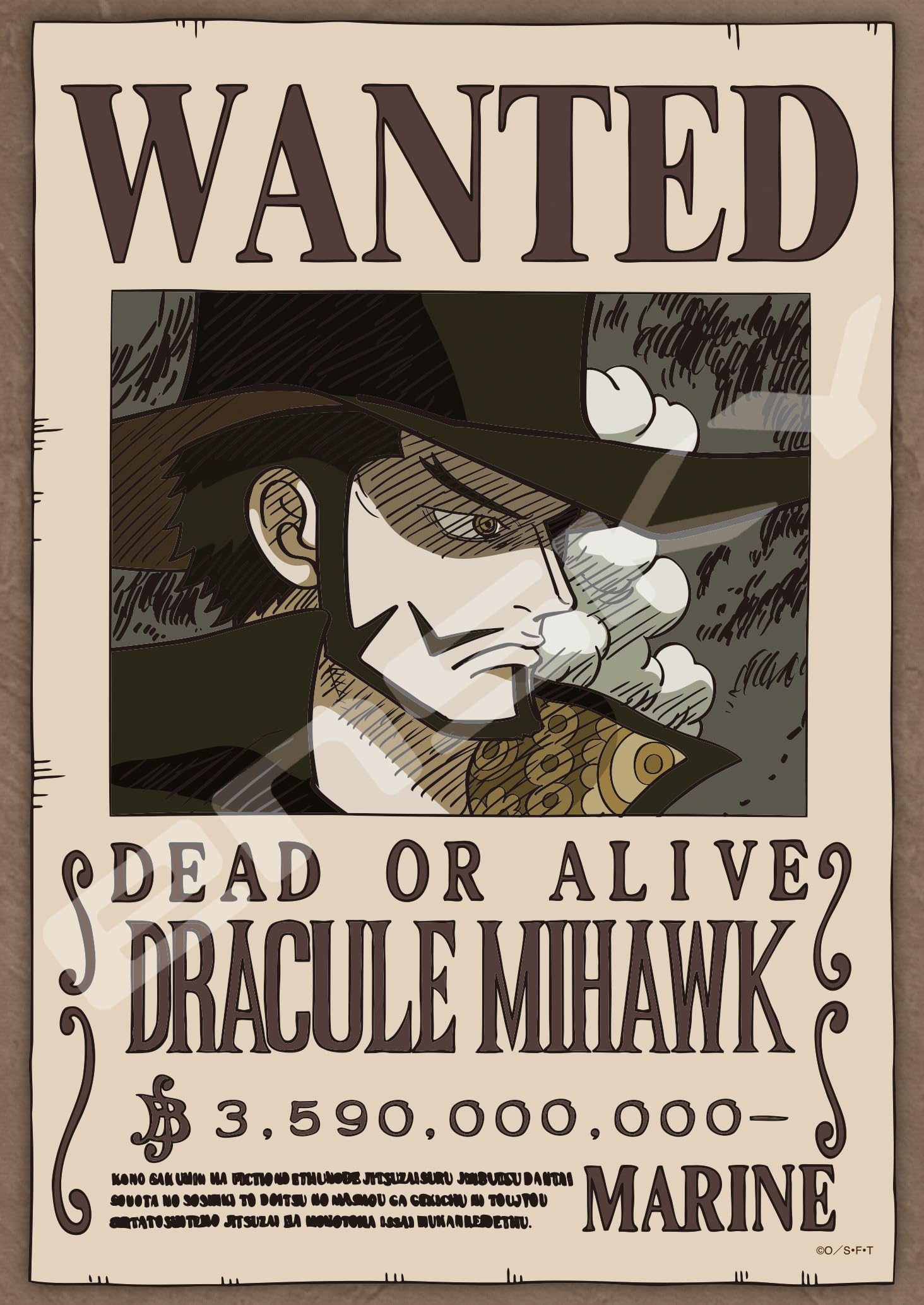 Пазл 208 деталей One Piece Бывшие Семеро Воинов Дракуль Михоук 208-146