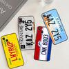 Supernatural License Plate Phone Case For iPhone 15 16 14 Plus 13 12 Mini 11 Pro Max X XR XS Max 7 8 Back Cover