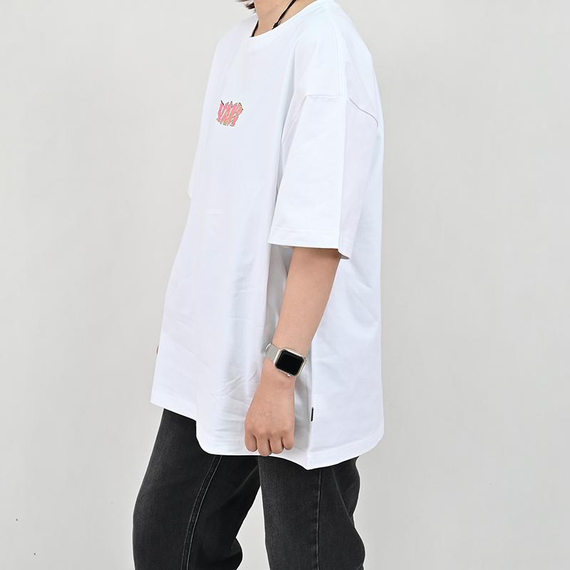 Vans Ss25 Sports Casual Series Fashion Versatile Round Neck Short Sleeve T-Shirt Men Tops VN000NNFWHT