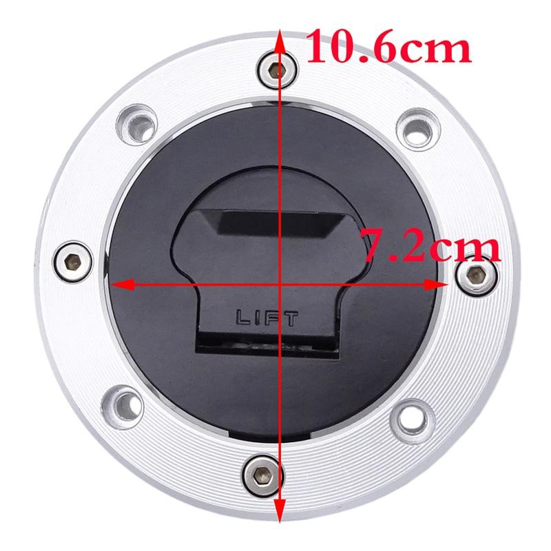 1 Set Motorcycle Fuel Gas Cap Seat Lock with Key For Suzuki VStrom 1000 DL1000 V-Strom 2002 Fuel Tank Cap Cover