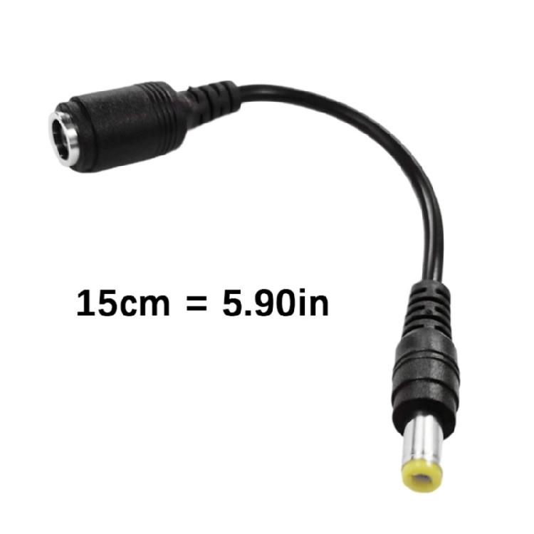 Mehrere Geräte Stromwandler Kabel 7,4x5,0mm Buchse zu 5,5x2,5mm Stecker für Elektronik