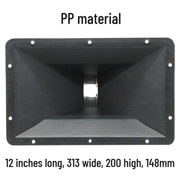 4-14 inch Speaker Tweeter Horn Driver Flat/Screw Mouth Plastic Horn