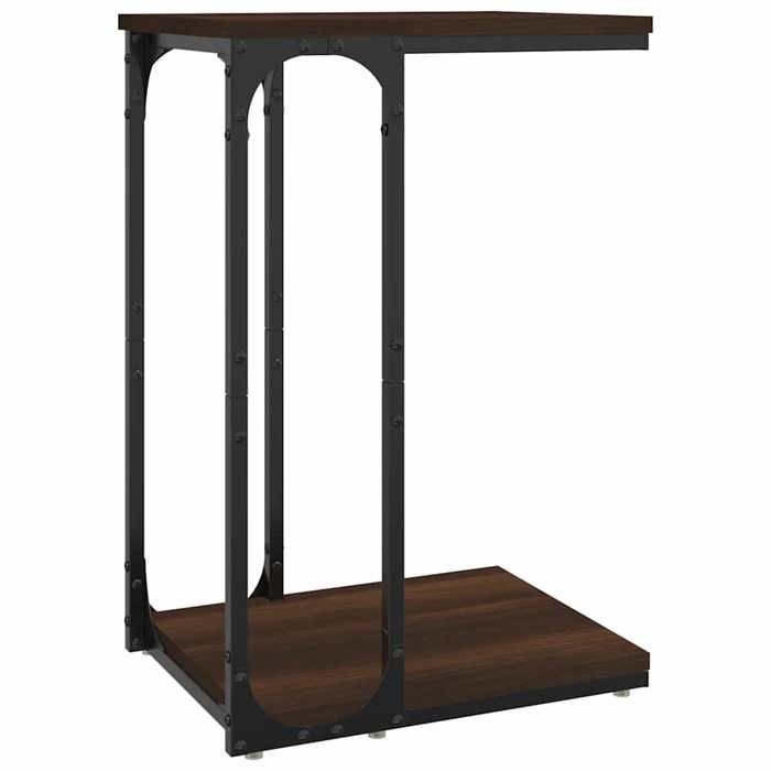 VidaXL Table d'appoint Chêne marron 40x30x60 cm Bois d'ingénierie 825821
