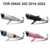 Modified Exhaust Tail Pipe for Yamaha XMAX 300 (2014-2024)