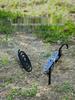 ISEMOUNT Multi-Functional Camping Tool: Steel Hook, Mosquito Coil Holder, Bottle Opener, Measuring Tape, Foldable Ground Stake