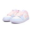 Jordan Air Jordan 1 Low top Vintage Basketball Shoes Women's Pink Blue DC0774-501(Team6-)