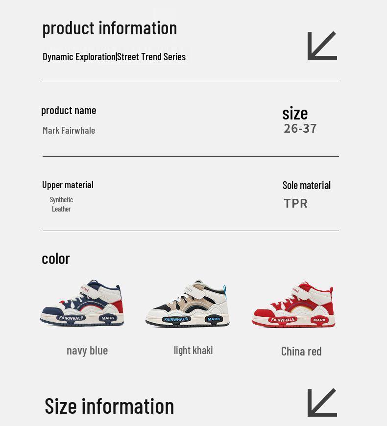 Mark Fairwhale 2025 Winter Non-Slip, Warm Cotton Shoes for Teens - Shock Absorbing, Breathable, Plus Velvet Sports Shoes for Kids.