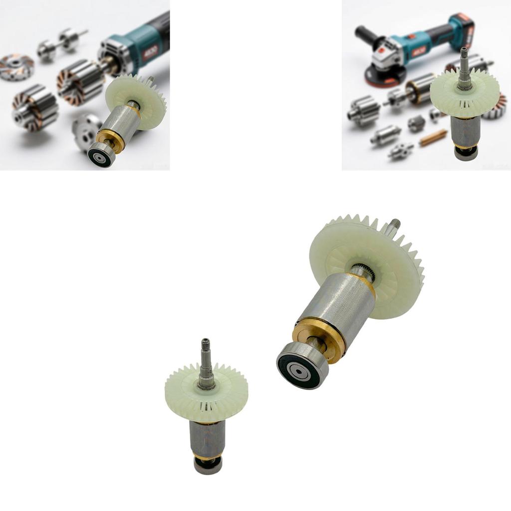 4830 Brushless Angle Grinder Rotor Sturdy Metal Stator Replacement for Power Tool Accessories Home Improvement