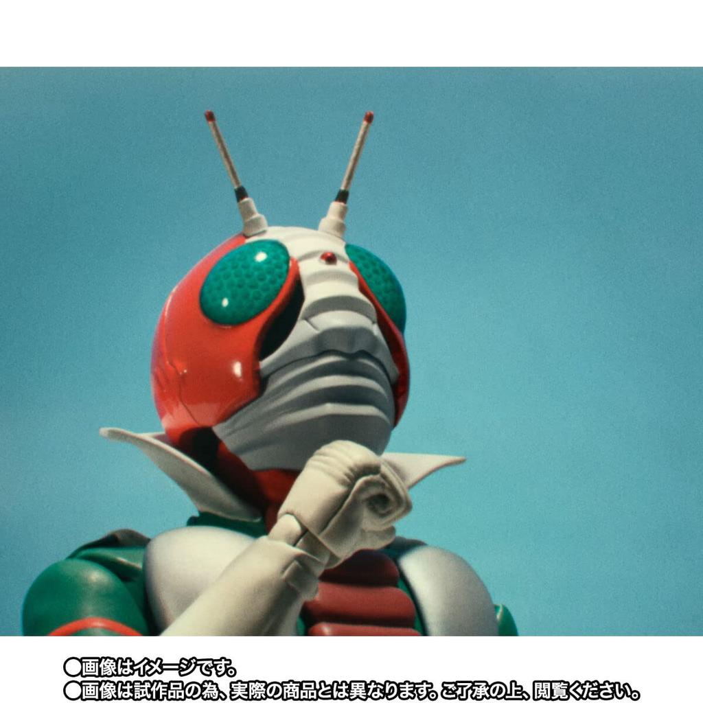 BANDAI SPIRITS S.H.Figuarts (Shinkocho Seiho) Kamen Rider V3 Approx. 145mm ABS&PVC&Cloth Painted Movable Figure