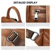 Backpack Versatile Casual Backpack Genuine Leather High-end Schoolbag Commuting Backpack