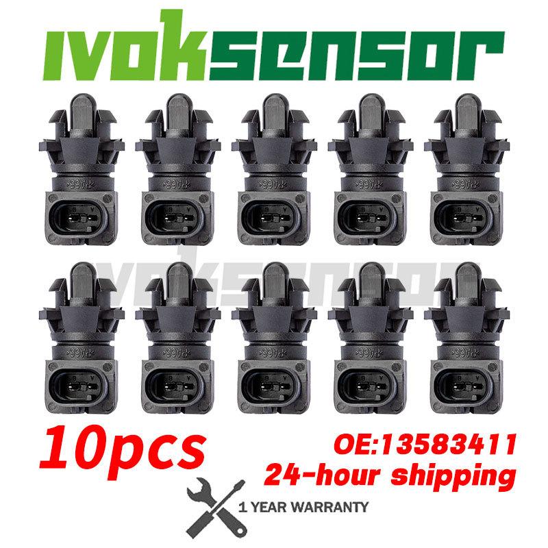 10Pcs/Set Ambient Air Temperature Sensor 13583411 For Cadillac XT5 Escalade Chevrolet Cruze GMC Yukon Car Accessories Tools