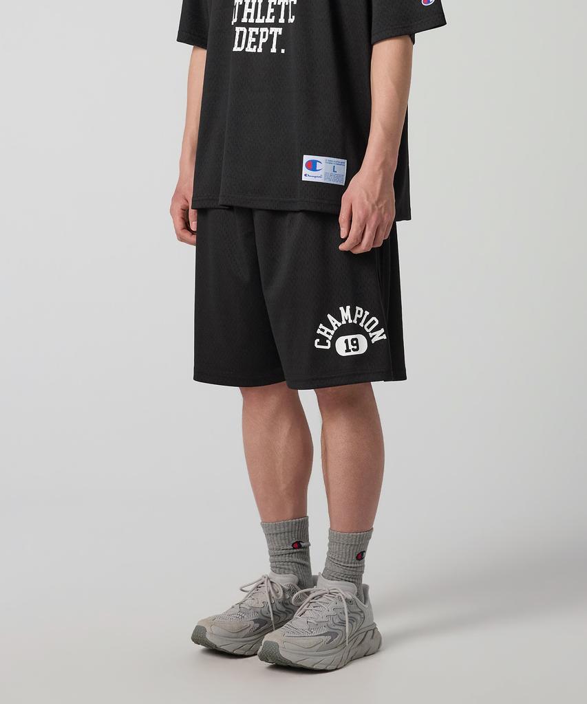 CHAMPION Basketball Mesh Shorts Black