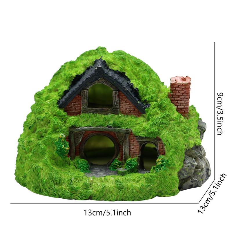 Aquarium Caves And Hides For Fish Aquarium Cave Fish Hide Resin Aquarium House Fish Tank Decor Betta Fish House Small Cave