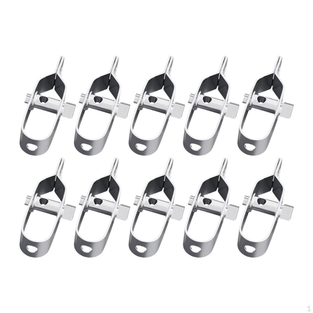 10 Count Heavy Duty Wire Strainer Accessories for Electric Fence Setup