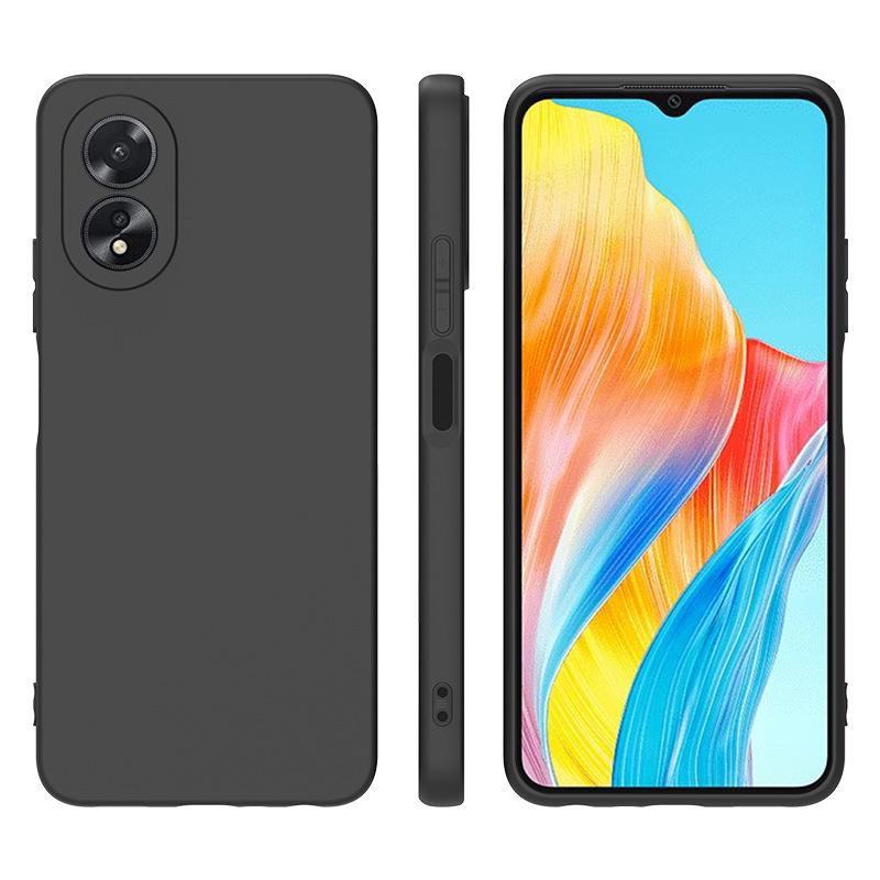 For Oppo A38 4G Case Matte Protective Phone Cover Anti-Fingerprint Shell (Precise Rear Lens Cutout)