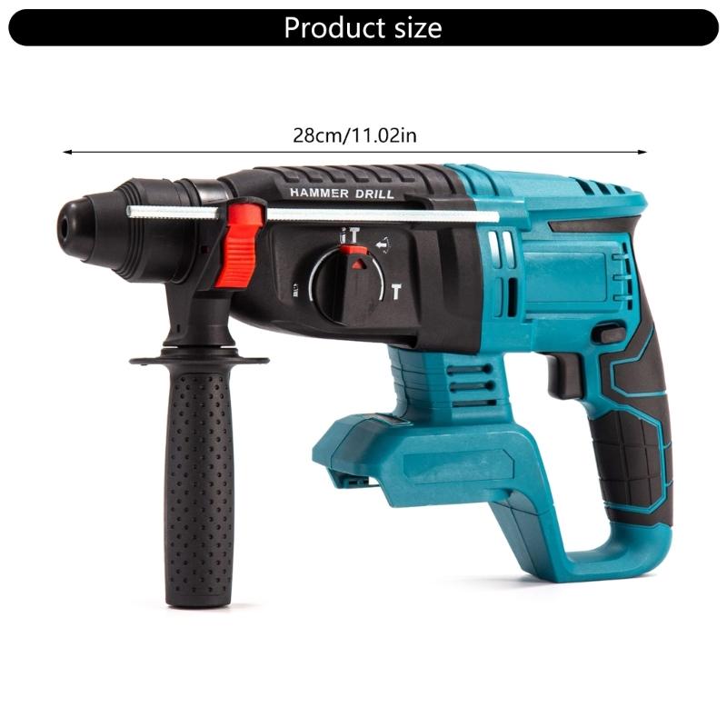 Professional Brushless Cordless Rotary Hammer Drill Rechargeable Electric Hammer Impact Drill Rotary Hammer Screwdriver