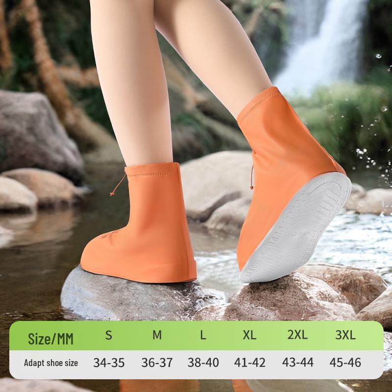 Thickened Wear-Resistant Waterproof Non-Slip Rain Shoe Covers for Men & Women