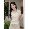 Lù Xiàngnán Stylish V-Neck Short Sleeve T-Shirt