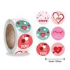 500pcs Pink Paper Label Stickers Foil Thank You Wedding Stickers Scrapbooking 1inch Envelope Seals Handmade Stationery Sticker