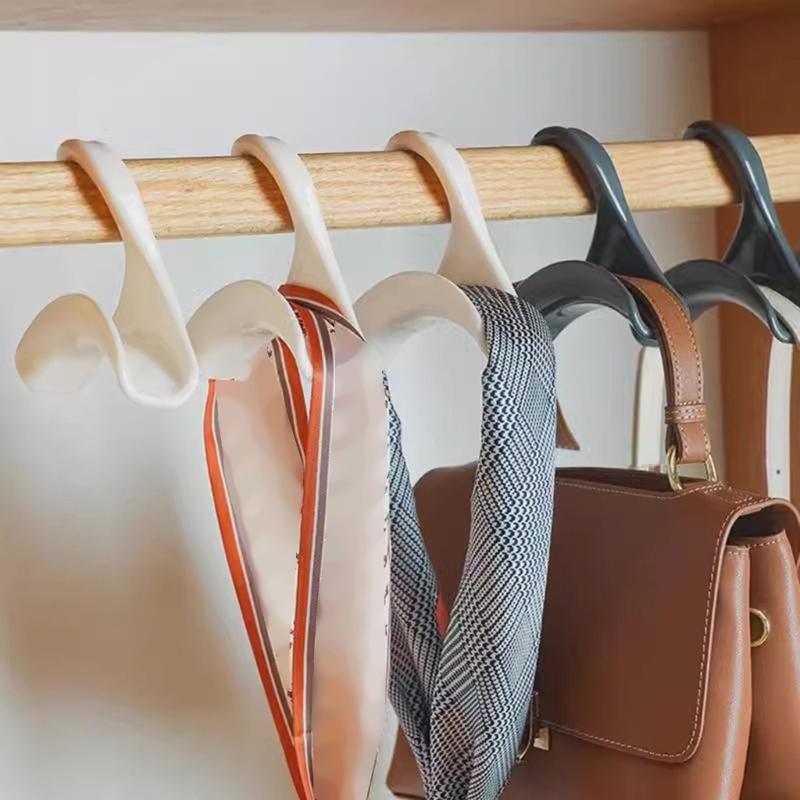 Pack Of 5 Handbag Scarves Holder Hooks Bag Hanger Efficient Storage and Organization Hook for Wardrobes and Entryways