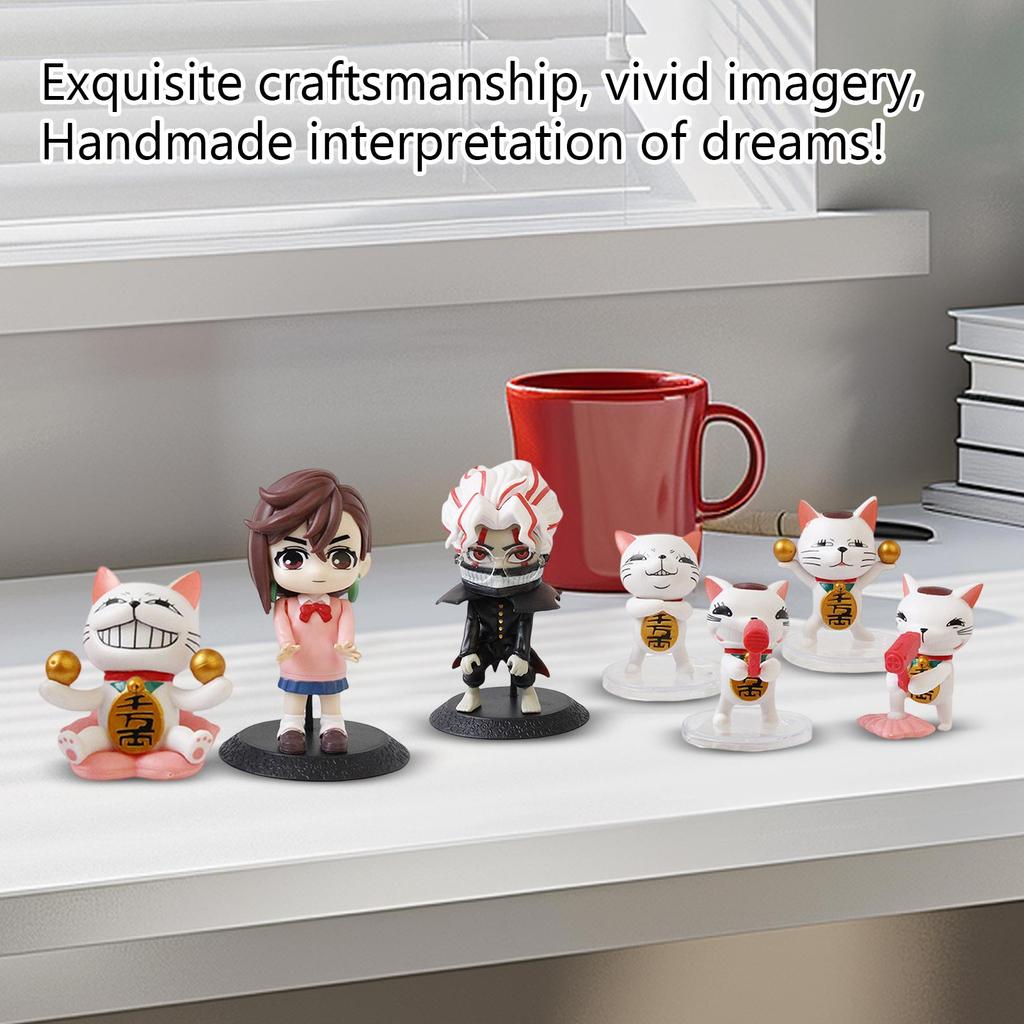 7 figurek celého těla s anime tématikou, dětské hračky, sběratelská edice pro dospělé, legendární sběratelská edice, figurka jako dárek k narozeninám