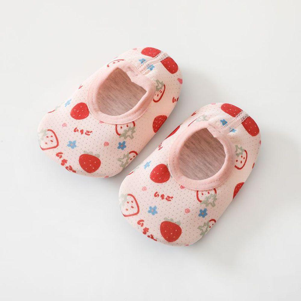 Adorable Nonslip Floor Shoes Bear Cotton Mesh Soft Sole Shoes Baby Toddler Sock Shoes Infant Slippers Cartoon First Walkers
