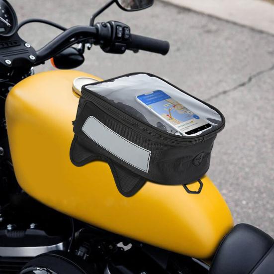 Vanntett Magnetisk Motorsykkel Olje Drivstofftank Oppbevaringsveske Telefon Veske Ryggsekk