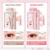 AMUSE Everlasting Eye Pencil + Eye Concealer Primer Special Gift Set 1.6g  | 01 Lumi Beige / 03 Rosy Shell