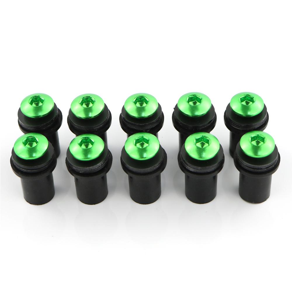 Motorcycle Windshield Bolts Kits For Ducati 748 916 996 998 749 999 848 1098 1198 Windscreen Screws Aluminum Set M4*16 10 Pcs