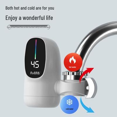 Direct Warm Elektrische Waterkraan: Keuken Dubbel Gebruik, Koud & Warm, Installatievrij