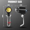 Motorcycle Led Spotlight Super Bright Waterproof External Headlight Auxiliary Fog Driving Light For Scooter