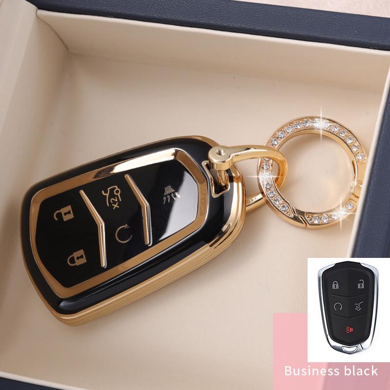 

Новый чехол для ключей из ТПУ, защитный чехол с дистанционным управлением для Cadillac ATS-L XTS XT5 CTS CT6 ATS 28T SRX Escalade 2015, аксессуары