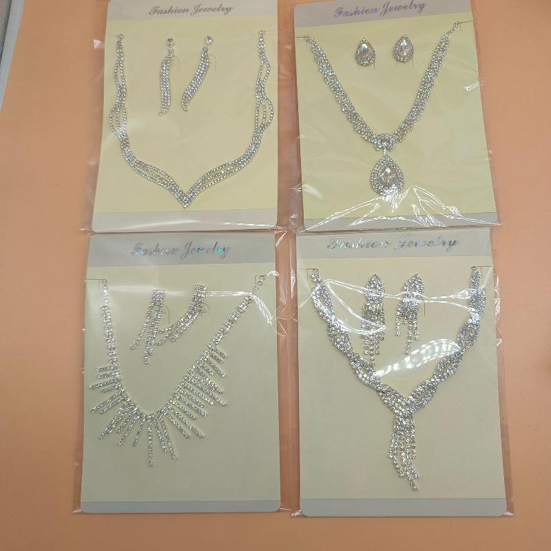 Meier Trendy Fashion Jewelry Set - Necklace, Earrings, and Bracelet
