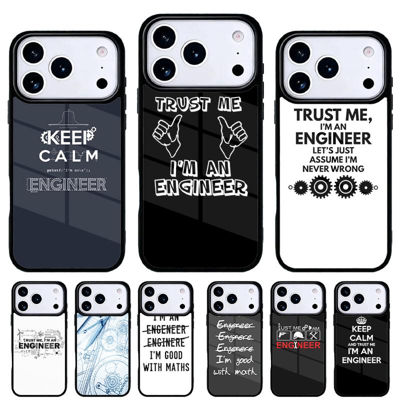 I M An Engineer I M Good At Maths Soft Phone Case for iPhone 17 16 15 14 13 Pro Max Back Cover for 12 11 Pro Coque