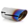 Universal Silencing Exhaust Muffler Tip Stainless Steel Car Tail Throat Pipe Auto Modified Exhaust Accessory Amagi