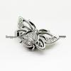Schmetterlings-Metall-Schuhschnalle: Silberne Gartenschuh-Dekoration mit Wolken- und Blumenmotiven