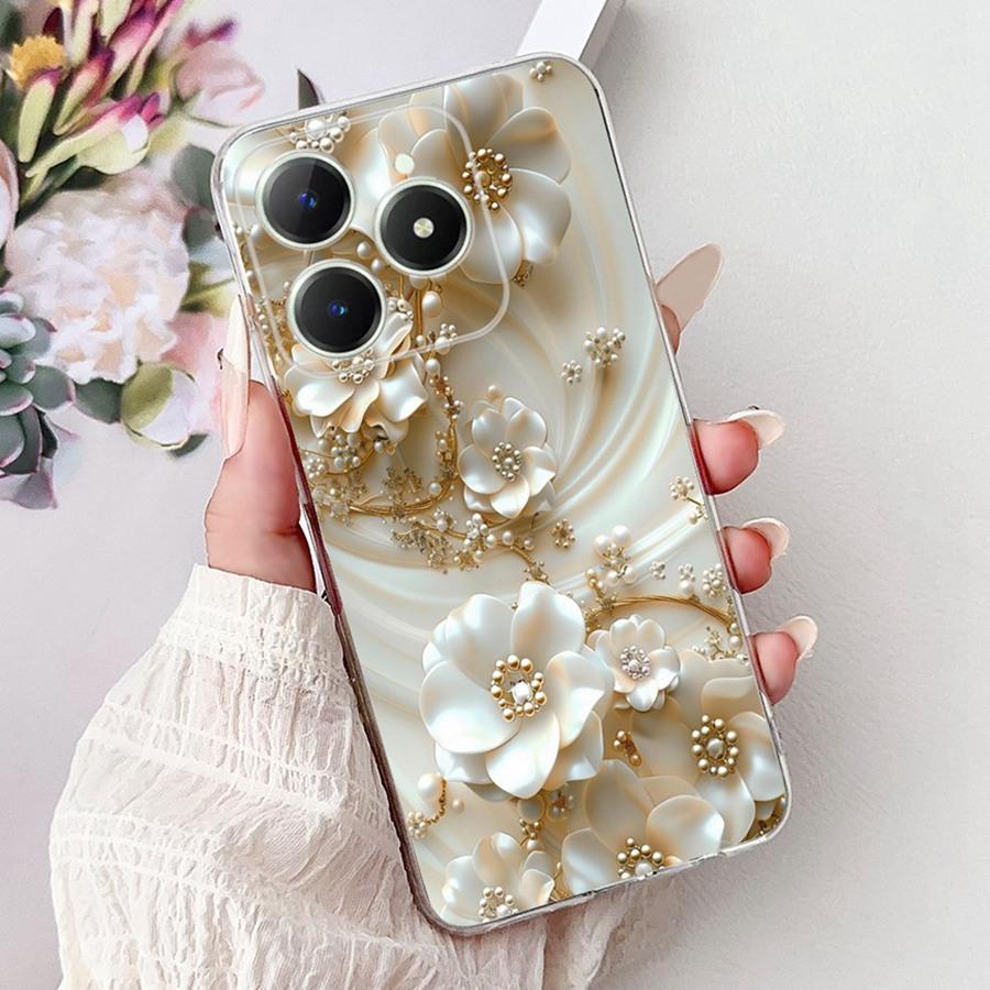 For OPPO Realme C61 C63 Case C 61 RMX3939 New design TPU Soft Silicone Shockproof Coque Funda For RealmeC63 C6 1 Phone Cover